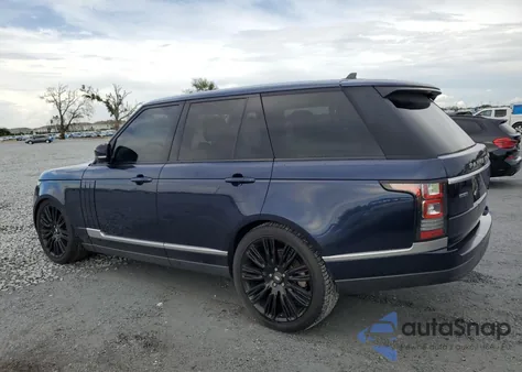 2016 Land Rover Range Rover Hse из США, поврежденный, VIN SALGS2KF8GA261766